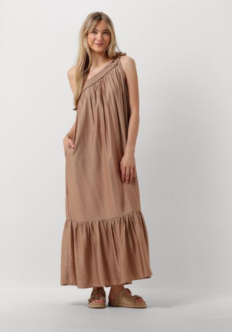 CO'COUTURE Robe midi HERA ASYM DRESS en beige - large