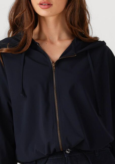 PENN & INK Gilet HOODIE W25F1739 Bleu foncé - large