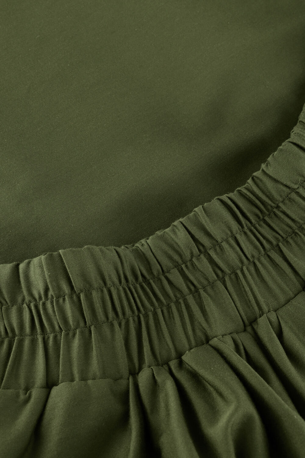 EST'SEVEN Jupe maxi AYLIN SKIRT Olive - large