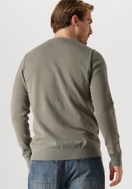 BUTCHER OF BLUE Pull CLIFDEN CREW en vert - large