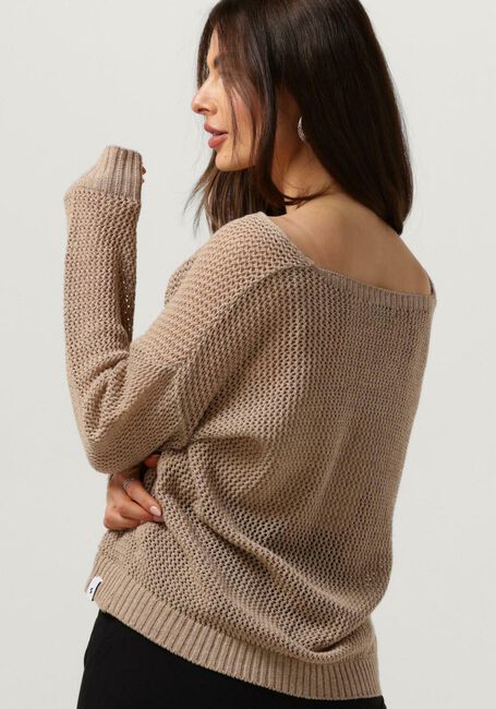 SIMPLE Haut KNIT-ECO-50CO-24-1 Sable - large