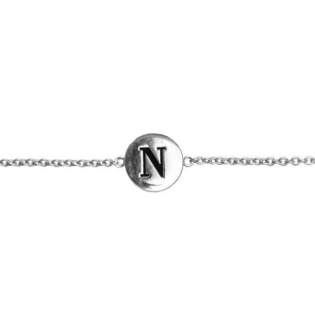 ATLITW STUDIO Sieraad CHARACTER BRACELET LETTER SILV  ATLITW STUDIO Sieraad CHARACTER BRACELET LETTER SILV - large