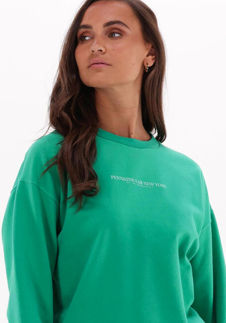 PENN & INK Chandail S22F1103LAB en vert - large