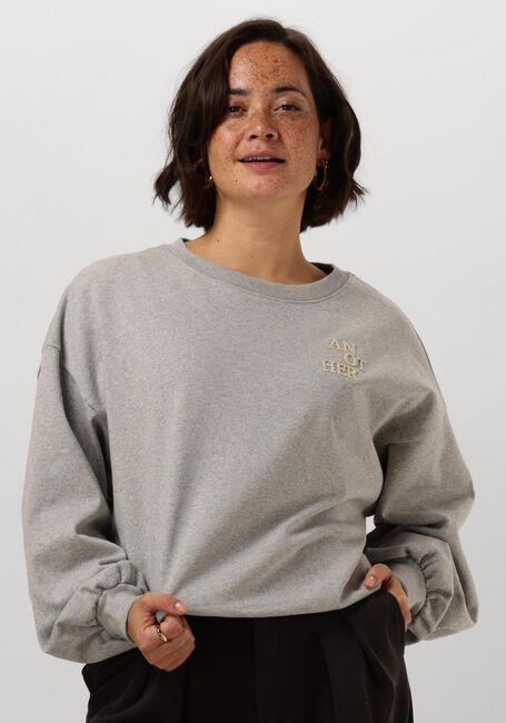 ANOTHER LABEL Pull ENNA SWEATS Gris clair - large