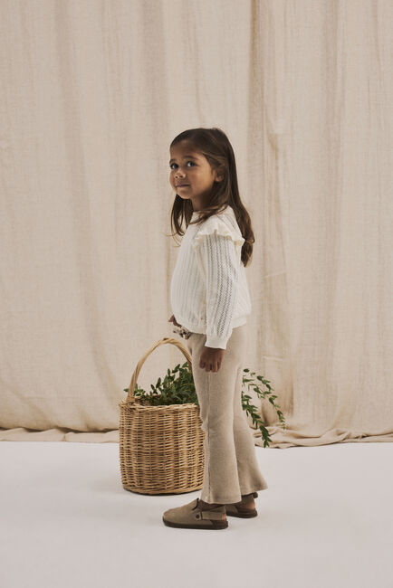 Ecru LIL' ATELIER Trui NMFNINA KAM LS KNIT LIL Ecru LIL' ATELIER Trui NMFNINA KAM LS KNIT LIL - large