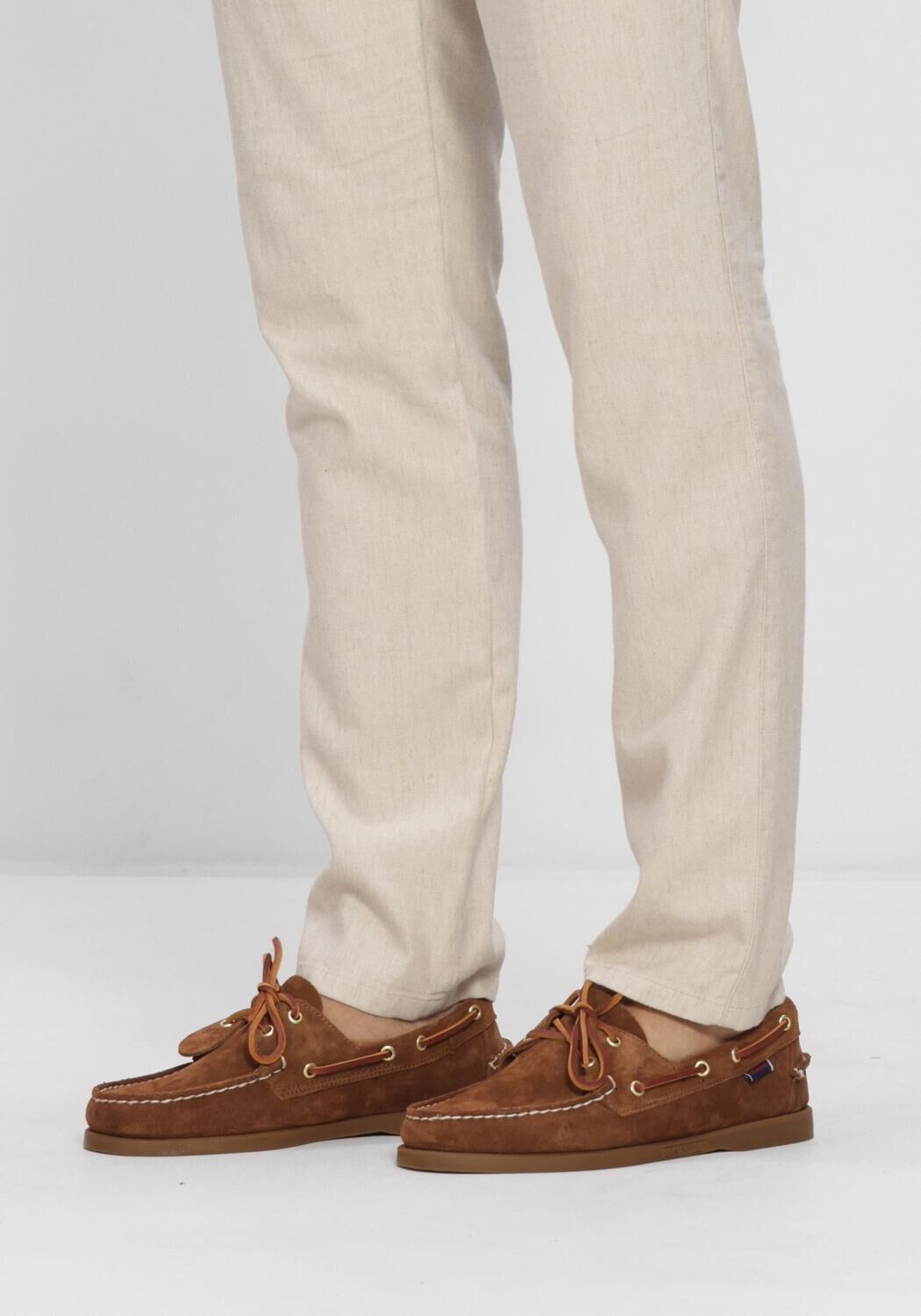 SEBAGO PORTLAND ARTISAN Chaussures &agrave; lacets en marron - large
