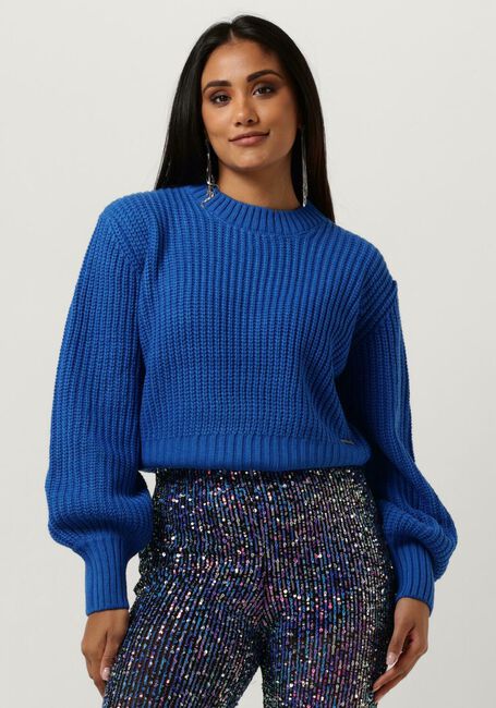 COLOURFUL REBEL Pull YITTY KNITTED SWEATER en bleu - large