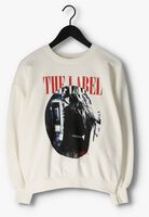 ALIX THE LABEL Chandail LADIES KNITTED PHOTOPRINT SWEATER en blanc
