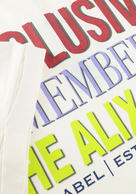 ALIX THE LABEL T-shirt LADIES KNITTED ALIX CLUB T-SHIRT Cr&egrave;me - large