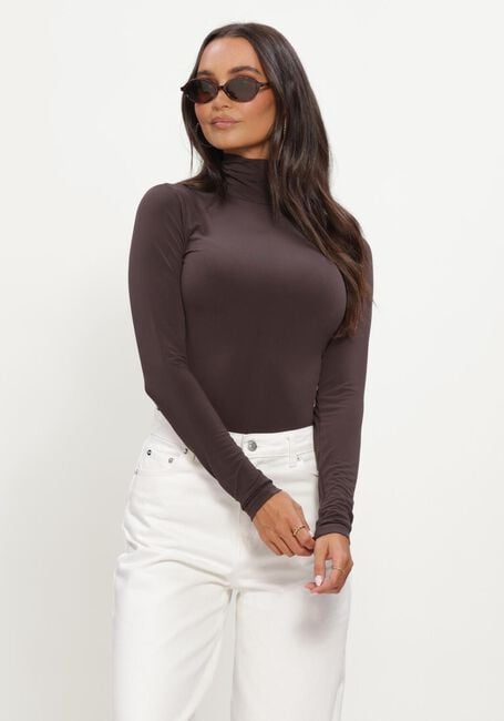 Bruine NOTRE-V Top NV-INGER - large