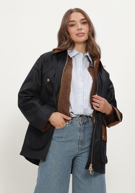BARBOUR Jack TREETON WAX JACKET en bleu - large