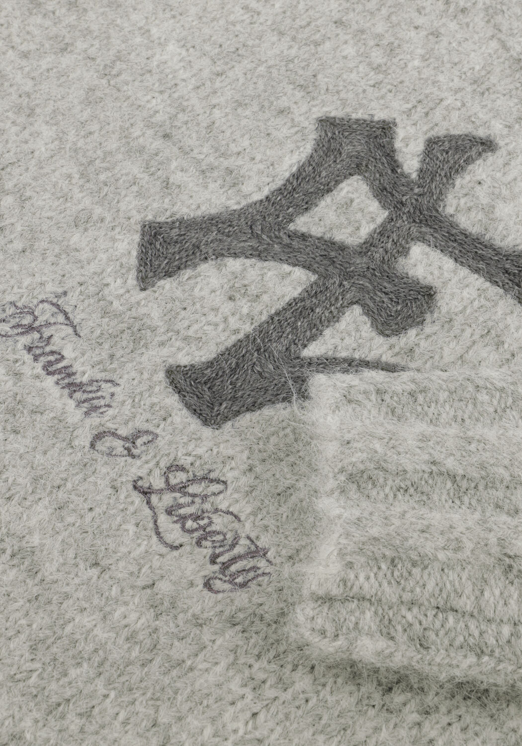 FRANKIE & LIBERTY Pull TOYAH NY SWEATER Gris clair - large