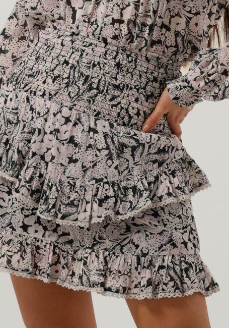 NEO NOIR Mini-jupe LINE SWEET FLORAL SKIRT en noir - large