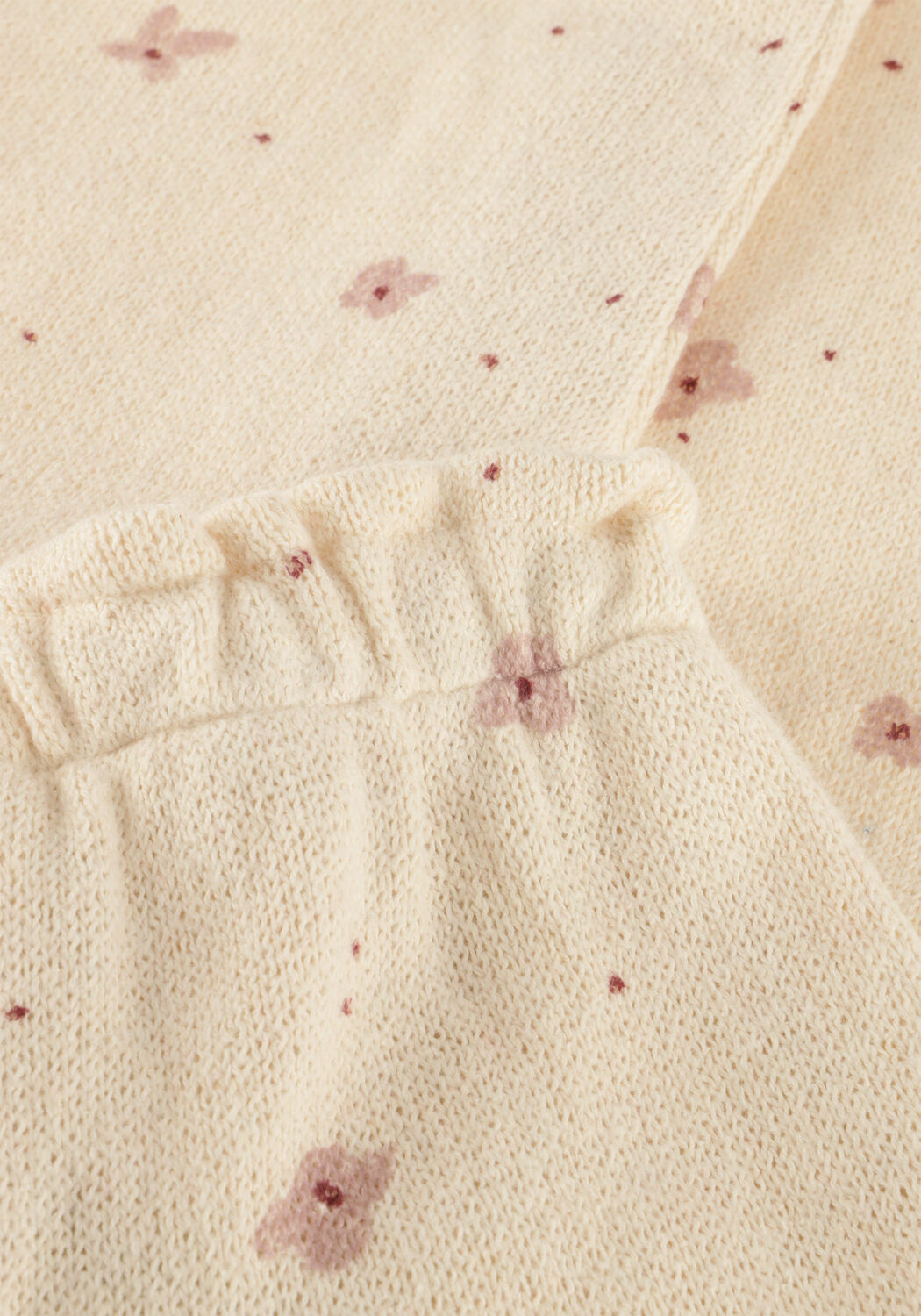 Ecru PLAY UP Broeken/jumpsuits PRINTED JERSEY TROUSERS - large