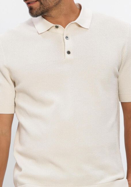 PROFUOMO Polo POLO SS AERO EASE WAFFLE STRUCTURE &Eacute;cru - large