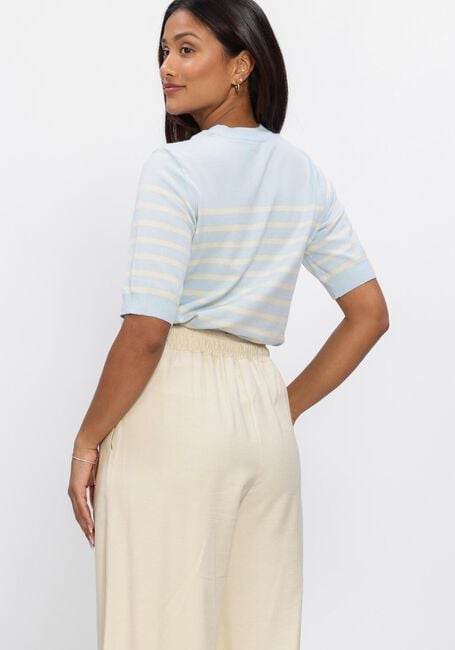 Y.A.S. Pull YASLENA SS KNIT PULLOVER en bleu - large