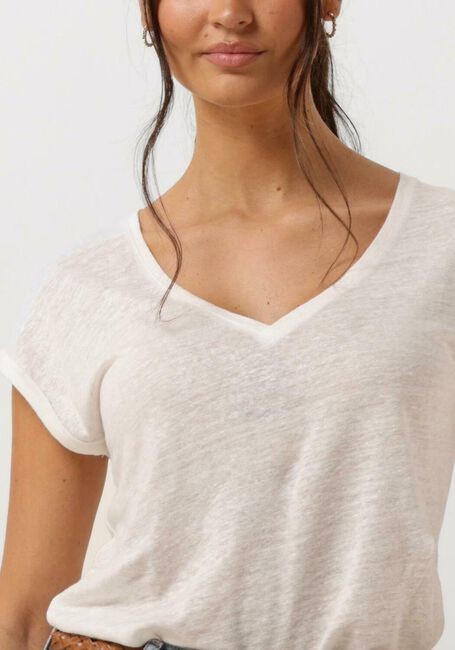 BY-BAR T-shirt MILA LINEN TOP en blanc - large