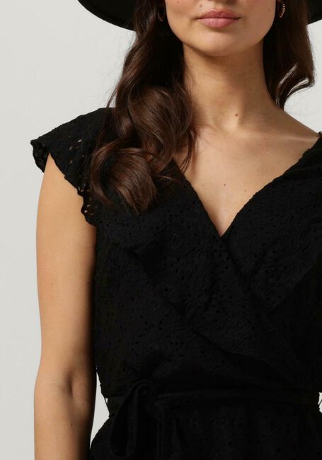 OBJECT Mini robe OBJFEODORA S/L DRESS en noir - large