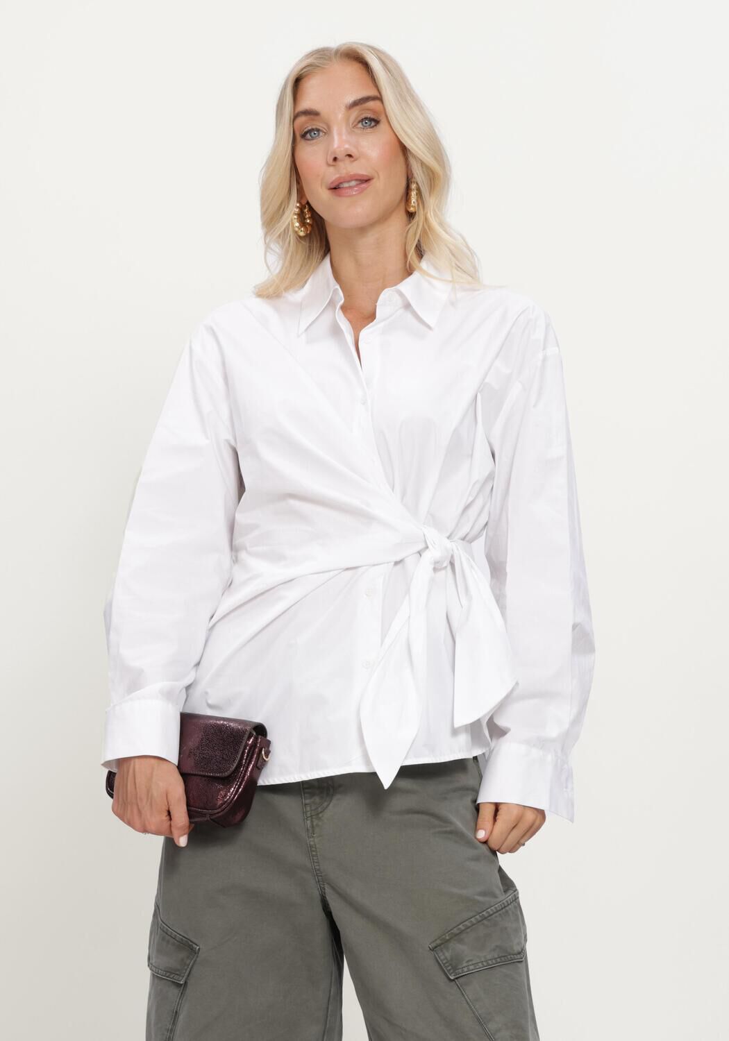 Witte CIRCLE OF TRUST  ALLY BLOUSE - large