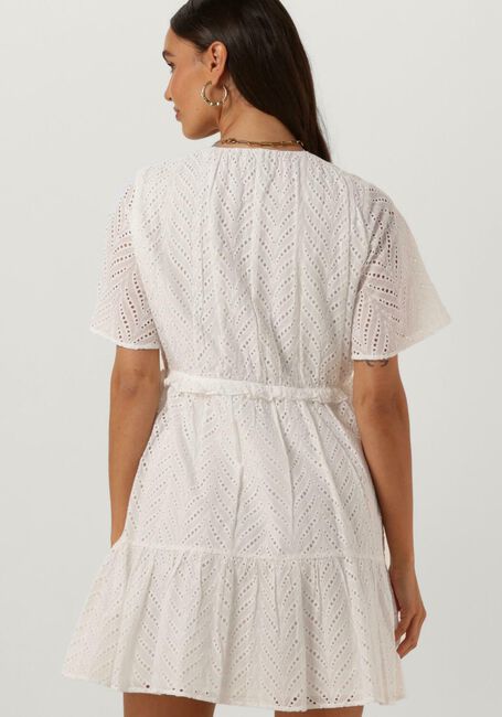 Gebroken wit REFINED DEPARTMENT Mini jurk NOOR - large