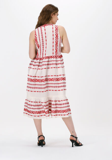 Rode NEMA Midi jurk GLORIA - large