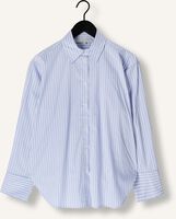 SECOND FEMALE TENBY AJUSTABLE SHIRT Blouses en bleu SECOND FEMALE TENBY AJUSTABLE SHIRT Blouses en bleu - medium