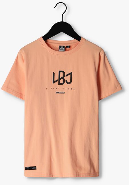 INDIAN BLUE JEANS T-shirt T-SHIRT IBJ BACKPRINT en orange - large