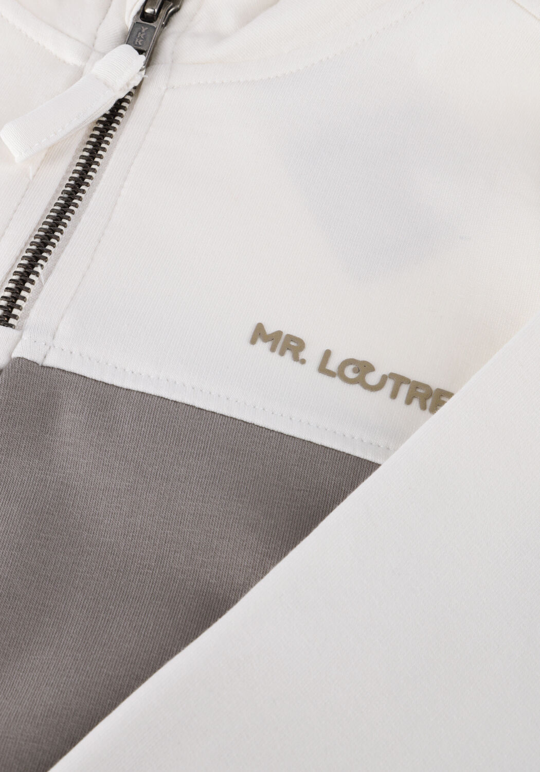 MR. LOUTRE Pull PELLE &Eacute;cru - large