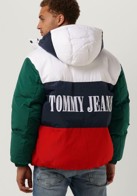 TOMMY JEANS Veste matelassé TJM ARCHIVE COLORBLOCK PUFFER en multicolore - large