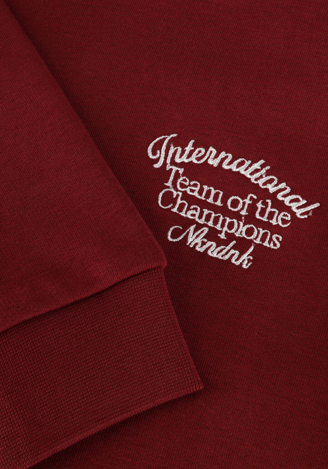 NIK & NIK Chandail CHAMPION SWEATSHIRT Bordeaux - large