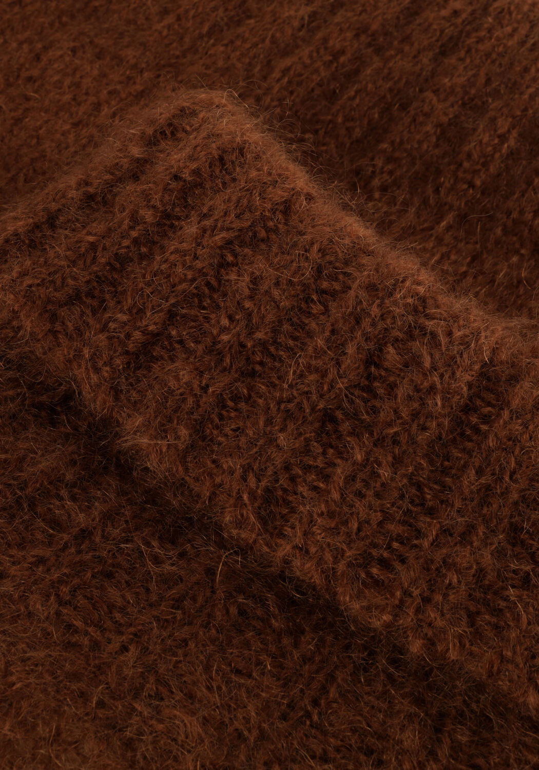 DES PETITS HAUTS Pull CHARLINE en marron - large