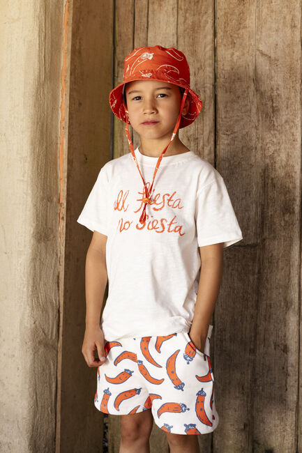 AMMEHOELA T-shirt ZOE en blanc - large
