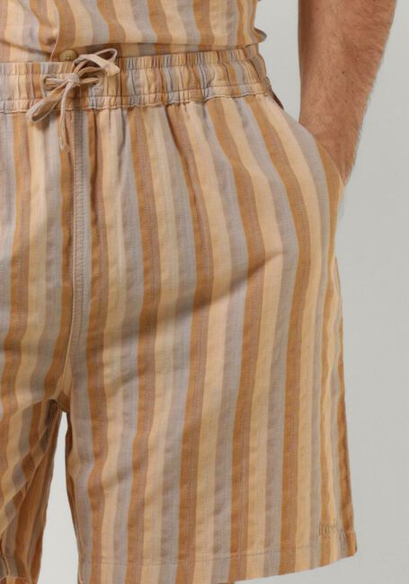 FORÉT Pantalon courte OTTER SEERSUCKER SHORTS en marron - large