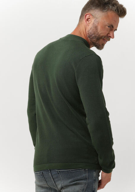 KULTIVATE Pull KN STRUCTURE MOCK en vert - large