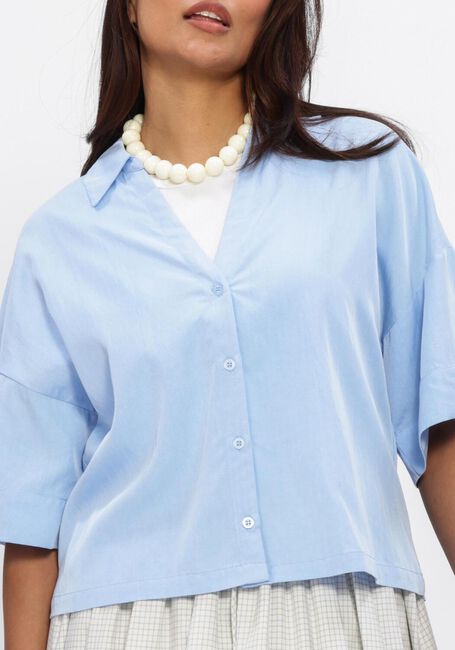MODSTR&Ouml;M UDDINMD SHIRT Blouses Bleu clair - large