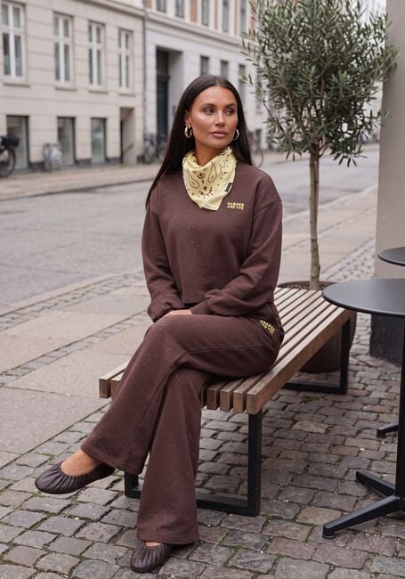 HARPER & YVE Chandail DARCY-SW en marron - large