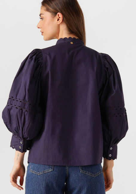 Paarse ANTIK BATIK  ROMIE BLOUSE - large