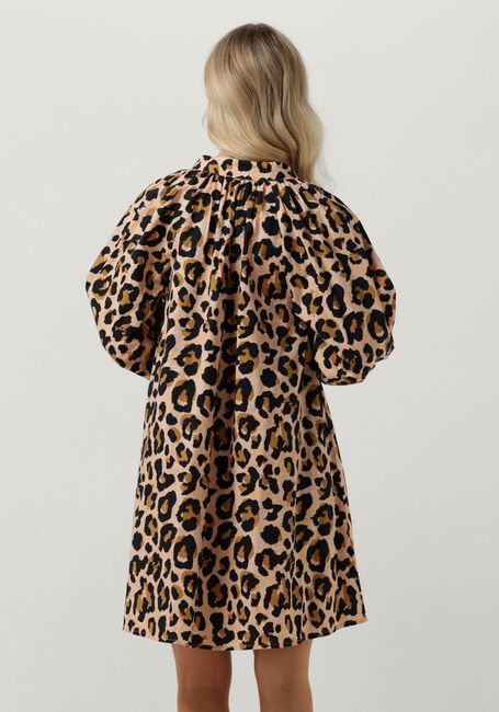 Bruine NOTRE-V Mini jurk NV-DAYO MINI DRESS - large