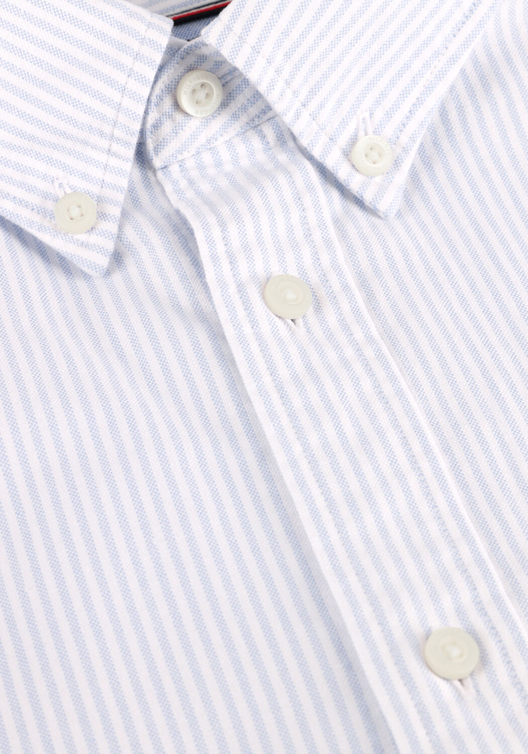 TOMMY HILFIGER Chemise d&eacute;contract&eacute; HERITAGE OXFORD STRIPE RF SHIRT Bleu clair - large