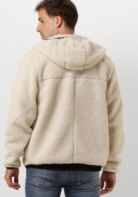 TOMMY JEANS Gilet TJM REG BADGE TEDDY en beige - large