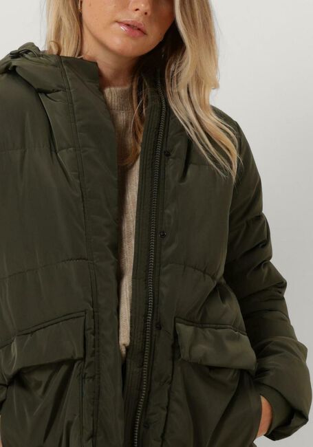 NOTRE-V Veste matelassé PUFFER COAT MIDI Vert foncé - large