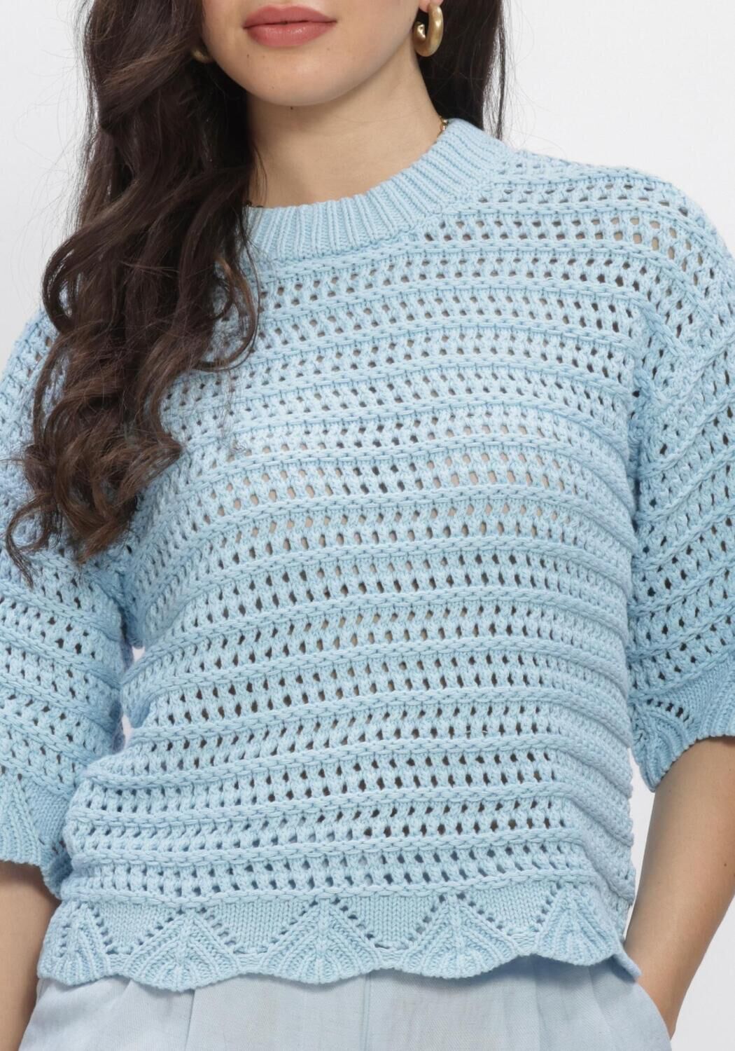 MSCH COPENHAGEN MSCHTABITHA FAIRYN 2 4 PULLOVER Hauts & T-shirts en bleu - large