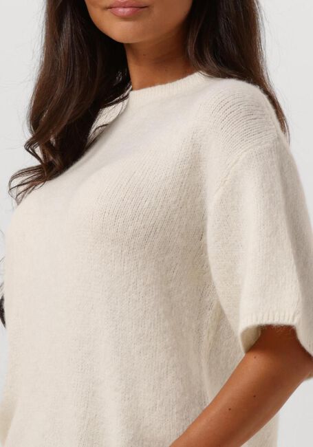 SECOND FEMALE Pull WANDA KNIT O-NECK Blanc - large