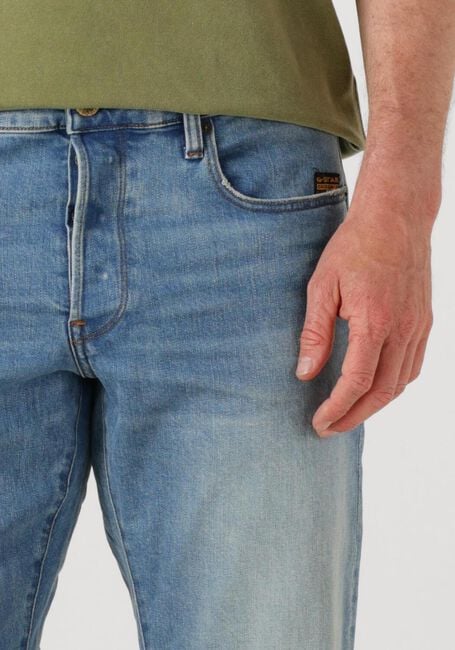 G-STAR RAW Straight leg jeans 3301 REGULAR TAPERED en bleu - large