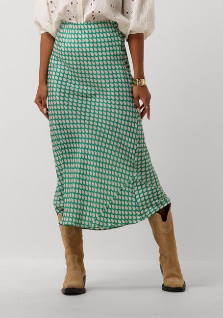 SISSEL EDELBO Jupe midi MADELLIN SKIRT en vert - large
