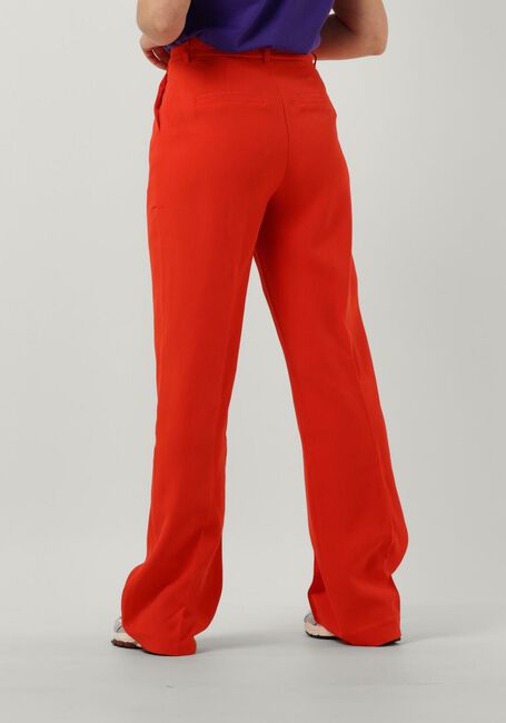 COLOURFUL REBEL Pantalon RUS PINTUCK STRAIGHT PANTS en orange - large