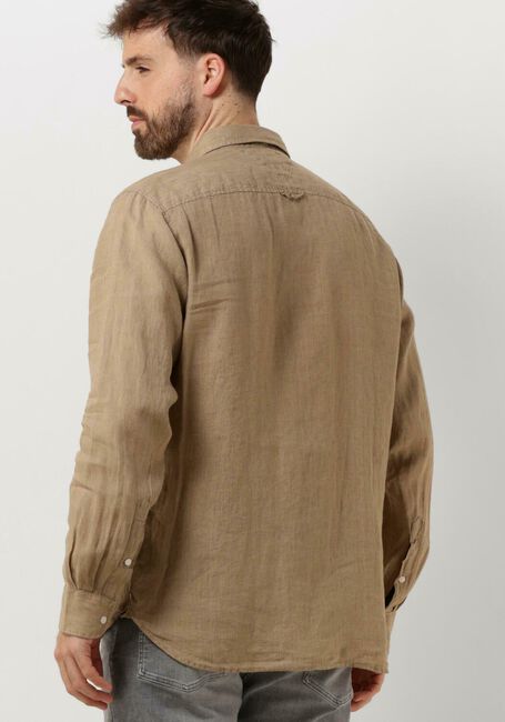 TOMMY HILFIGER Chemise décontracté PIGMENT DYED LI SOLID RF SHIRT en beige - large