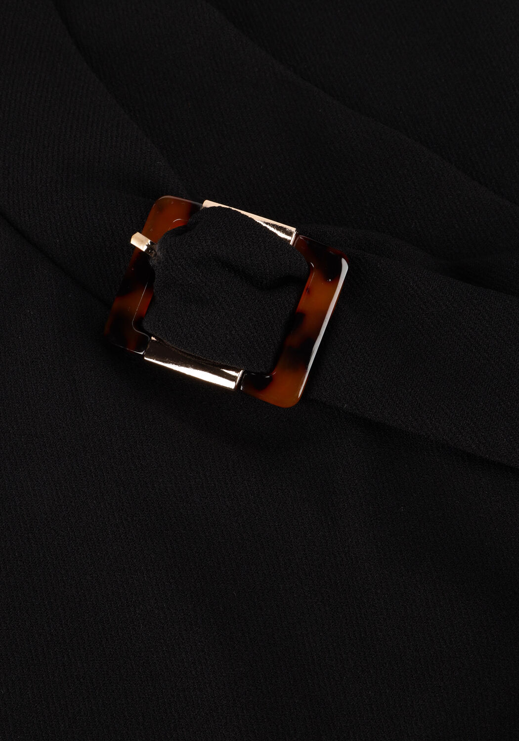 ANA ALCAZAR Mini robe A SHAPED DRESS CLASP en noir - large