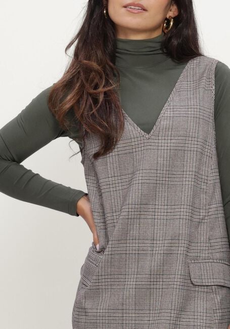 Y.A.S. Mini robe YASDAKOTA SL WIDE SPENCER DRESS en marron - large
