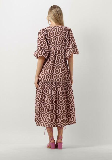 NOTRE-V Robe maxi NV-DENTE MIDI DRESS en marron - large